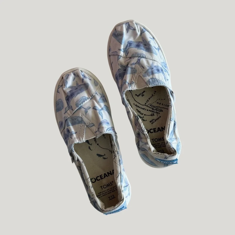 TOMS • Oceana Whale Slip On Shoes